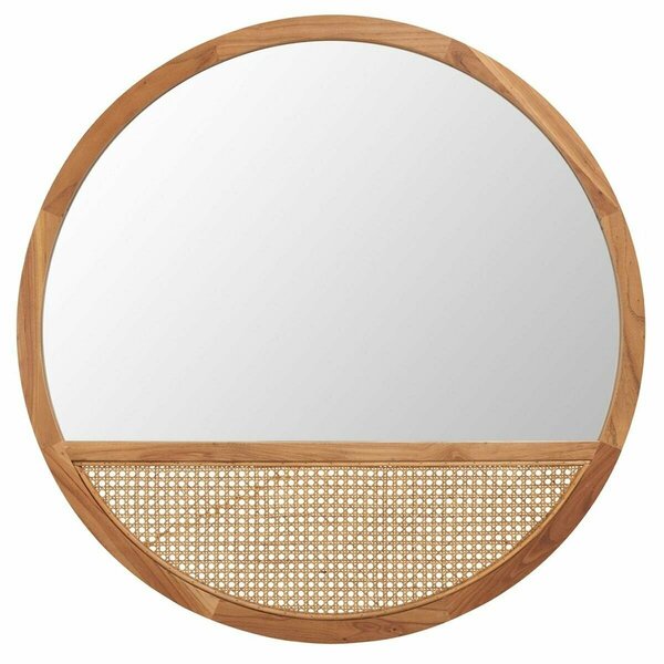 Safavieh 35.5 in. Derby Mirror, Natural MRR2013B